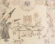 James Ensor Louis Xiv Playing Billiards Germany oil painting artist